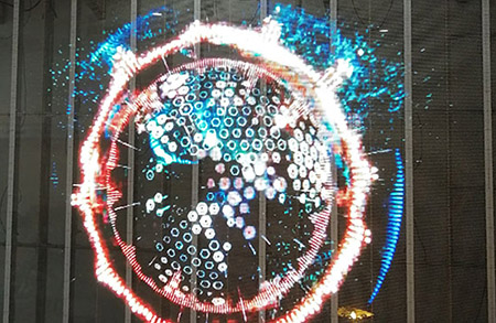 炫酷透明屏！